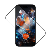 FIXED Prémiové ochranné tvrzené sklo Armor s aplikátorem pro Apple iPhone 15 Plus, černé