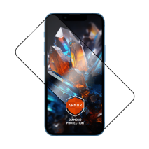 FIXED Prémiové ochranné tvrzené sklo Armor s aplikátorem pro Apple iPhone 13 Mini, černé