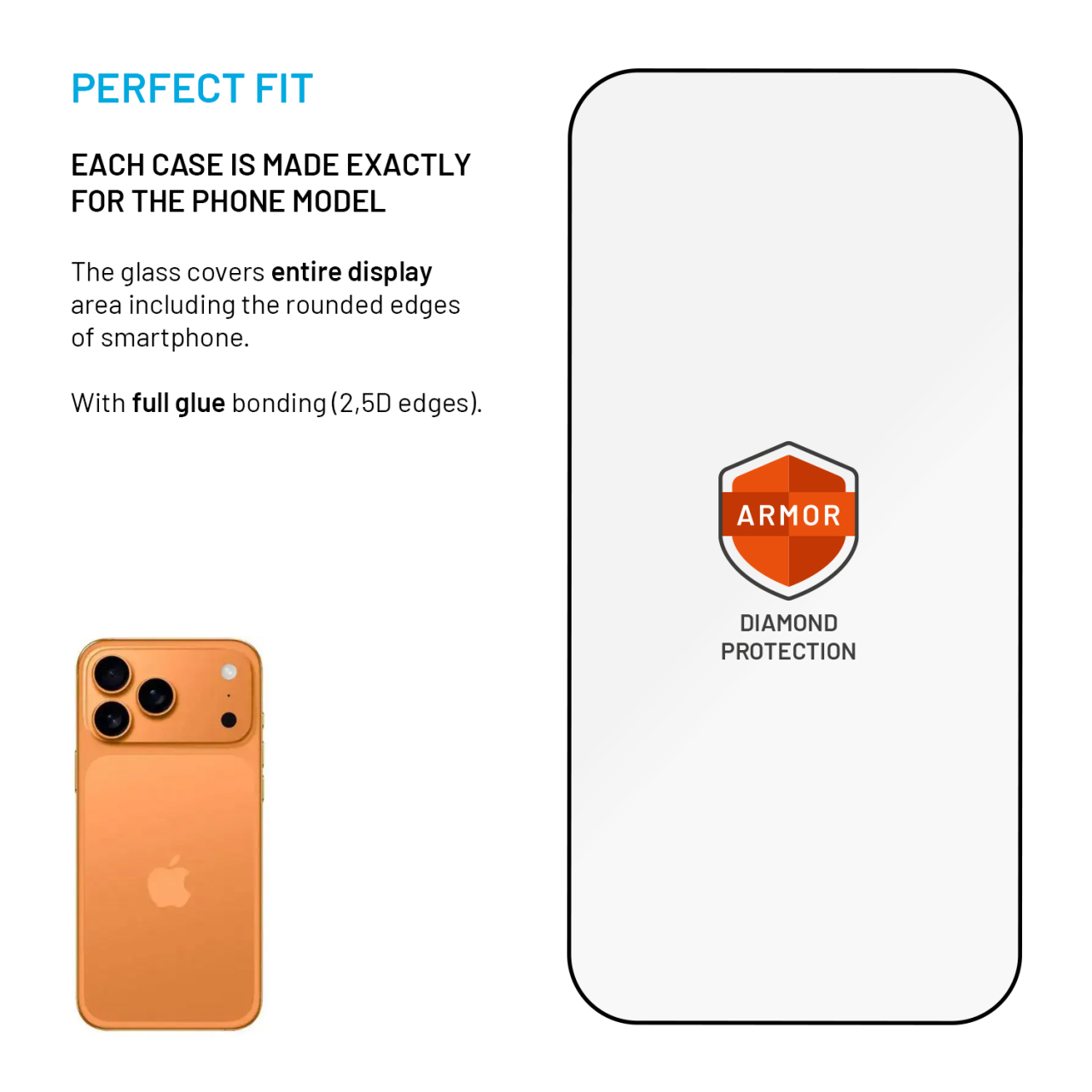 FIXED Armor iPhone 17 Pro Max – odolné sklo Anti-dust