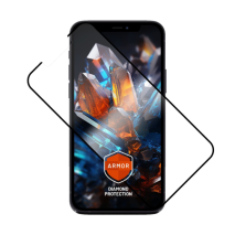 FIXED Ultra odolné tvrzené sklo Armor s Anti-dust aplikátorem a AR vrstvou pro Apple iPhone 13/13Pro/14/16e, černé