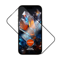 FIXED Ultra odolné tvrzené sklo Armor s Anti-dust aplikátorem a AR vrstvou pro Apple iPhone 14 Pro Max, černé