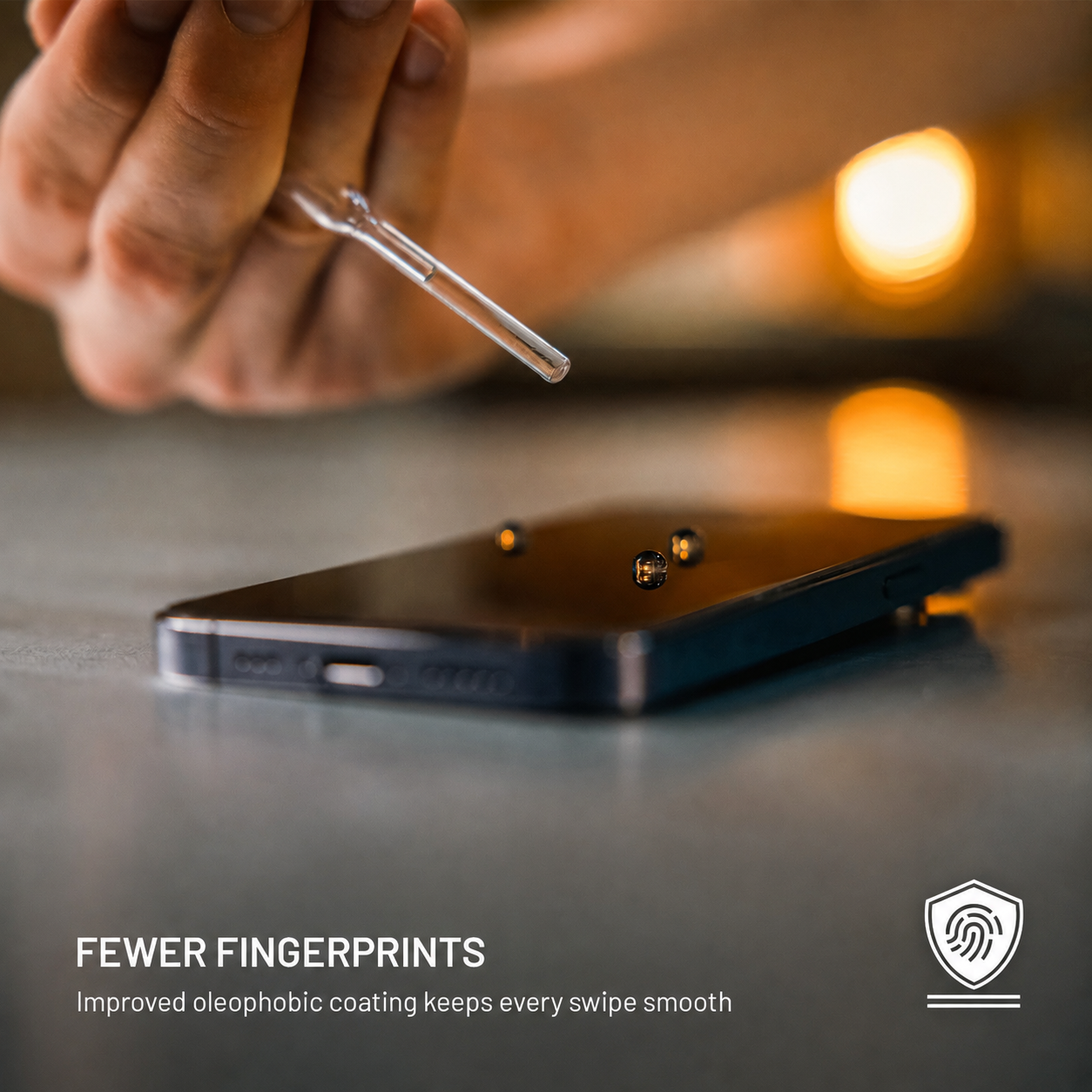 Tvrzené sklo iPhone 17e / 16e / 14 / 13 Pro / 13 FIXED Long-Life s aplikátorem 8591680196647