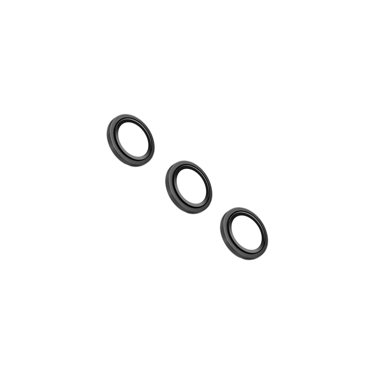 FIXED Ochranná skla čoček fotoaparátů Camera Glass pro Samsung Galaxy S24, černá