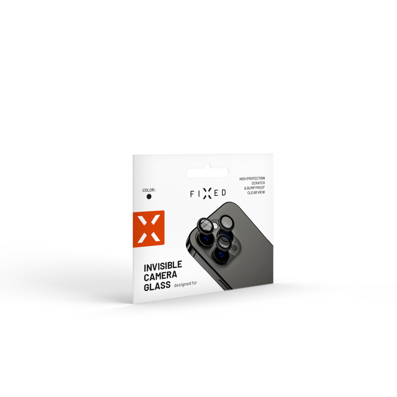 FIXED Ochranná skla čoček fotoaparátů Camera Glass pro Samsung Galaxy S24 Ultra, černá