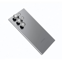 FIXED Ochranná skla čoček fotoaparátů Camera Glass pro Samsung Galaxy S24 Ultra, stříbrná