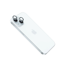 FIXED Ochranná skla čoček fotoaparátů Camera Glass pro Apple iPhone 16/16 Plus, modrá