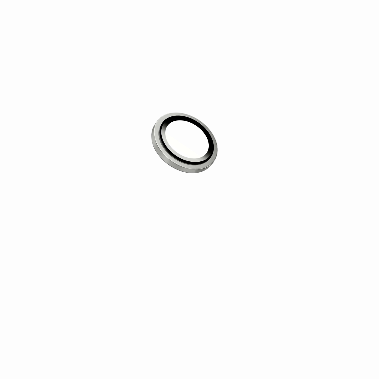 FIXED Ochranná skla čoček fotoaparátů Camera Glass pro Apple iPhone 16e / iPhone 17e, space gray