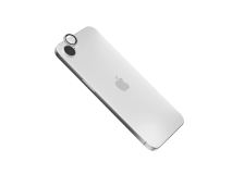 FIXED Ochranná skla čoček fotoaparátů Camera Glass pro Apple iPhone 16e / iPhone 17e, stříbrná