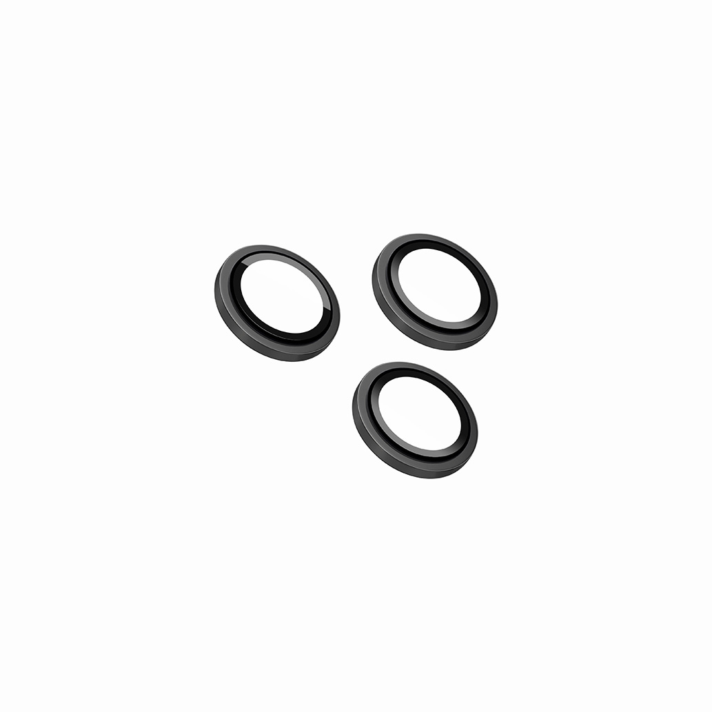 FIXED Ochranná skla čoček fotoaparátů Camera Glass pro Apple iPhone 14/14 Plus, space gray