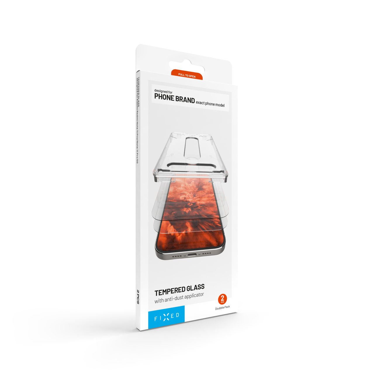FIXED Glass iPhone Air – 2× tvrzené sklo čiré