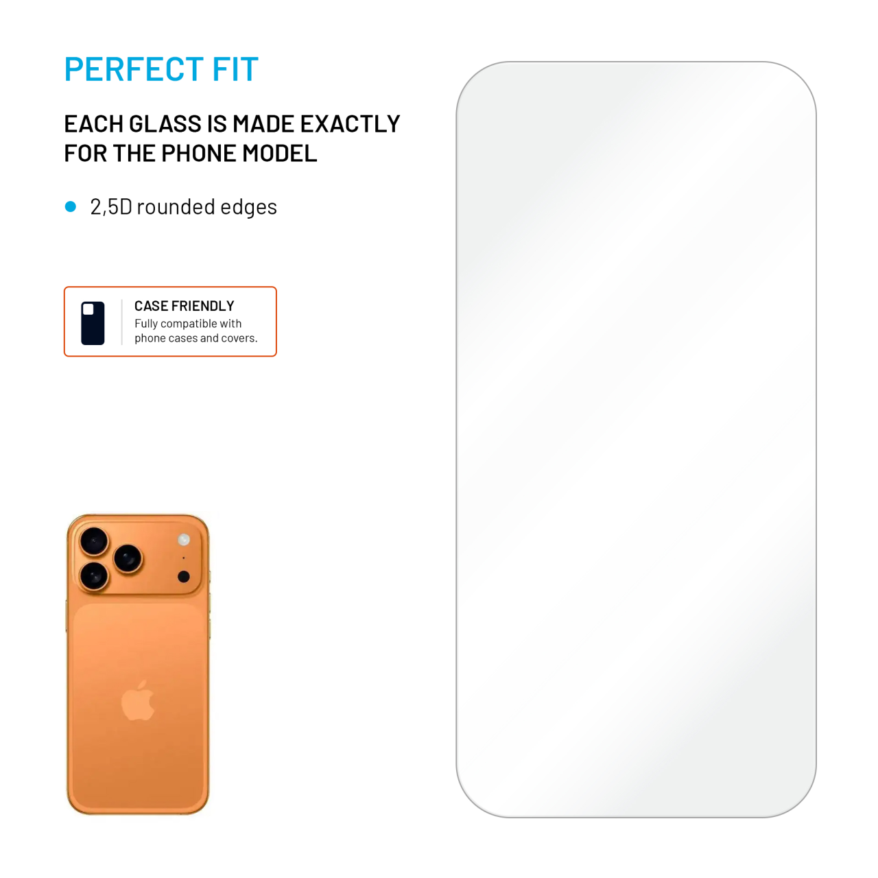 FIXED sklo iPhone 17 Pro Max – 2 ks ochranné čiré