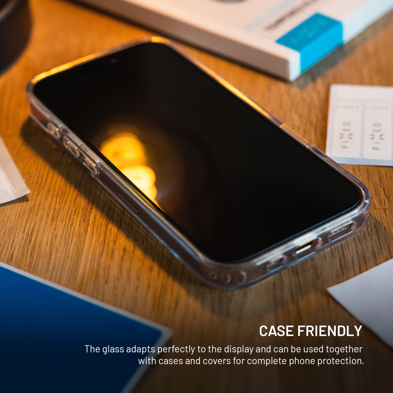 Tvrzené sklo FIXED pro Xiaomi Redmi Note 17 5G, 2ks, čiré