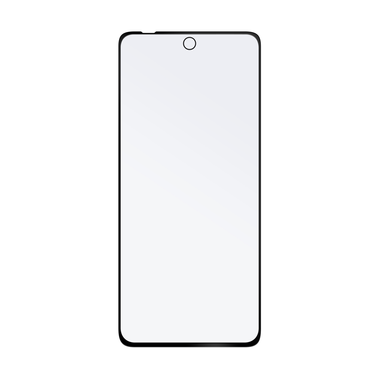 FIXED Full-Cover ochranné tvrzené sklo - Motorola Moto G72, černé