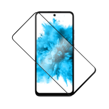 FIXED Full-Cover ochranné tvrzené sklo - Motorola Moto G35 5G, černé