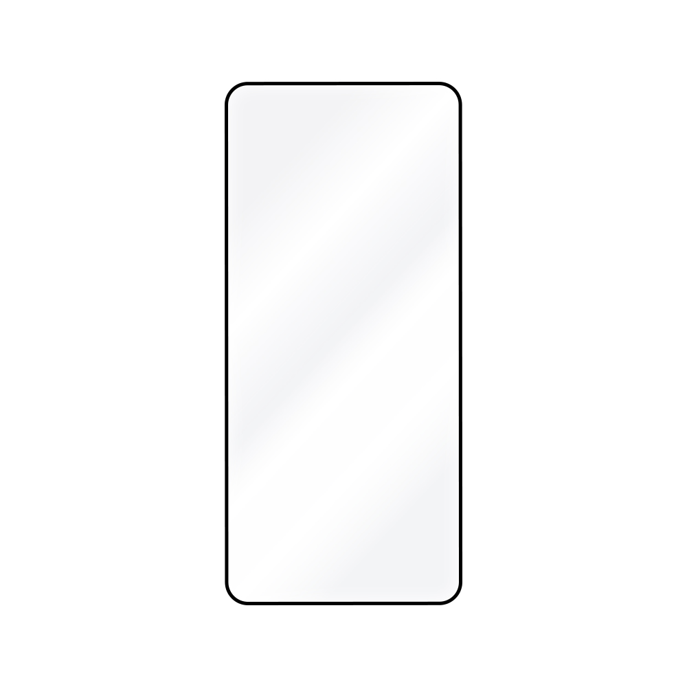 FIXED Full-Cover ochranné tvrzené sklo - ZTE Blade A75 4G, černé