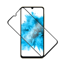 Ochranné tvrzené sklo FIXED Full-Cover pro Samsung Galaxy A06s, černé