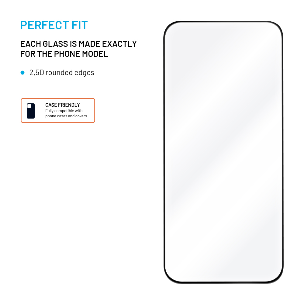FIXED Full-Cover sklo Google Pixel 10 Pro XL 5G – černé