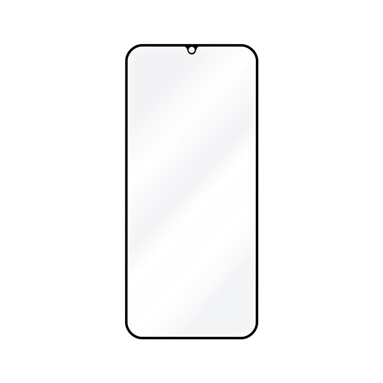 Ochranné tvrzené sklo FIXED Full-Cover pro Realme Note 70T, černé