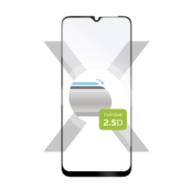 FIXED Full-Cover ochranné tvrzené sklo - Samsung Galaxy A22 5G, černé