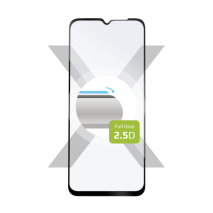 FIXED Full-Cover ochranné tvrzené sklo - Realme C11 (2021), černé