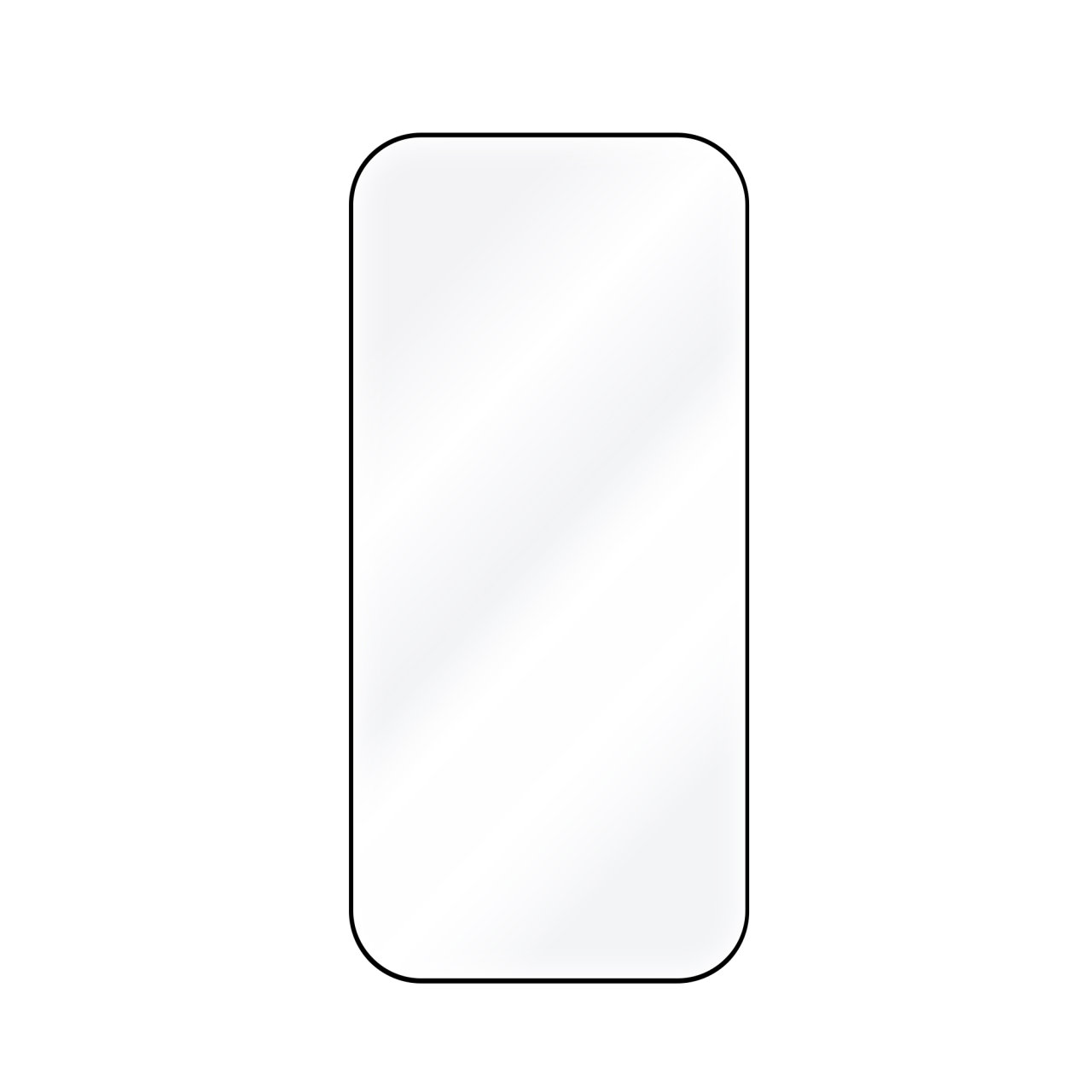 FIXED Full-Cover iPhone 17 – černé sklo, 2ks s rámečkem