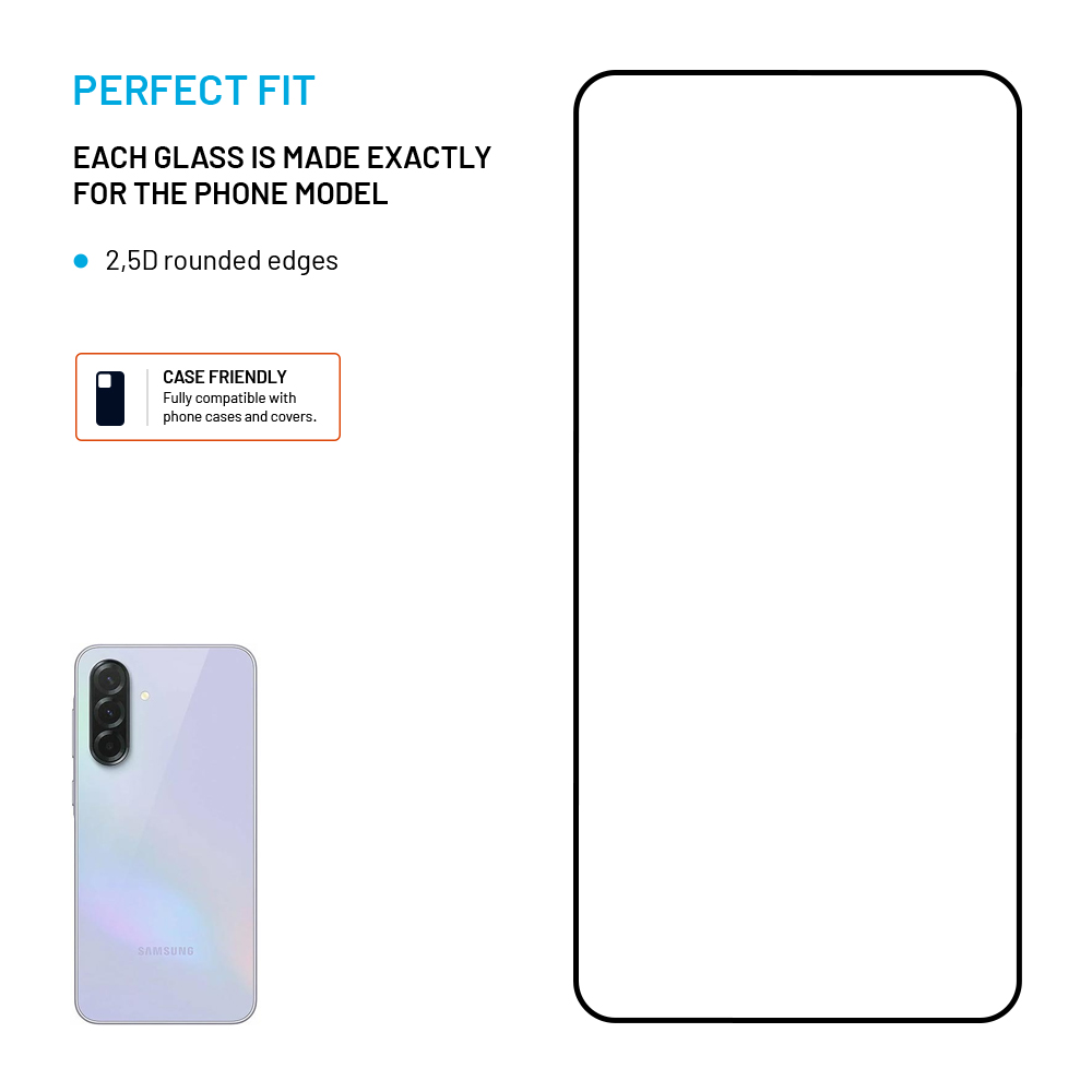 Tvrzené sklo FIXED Full-Cover Samsung Galaxy A37 5G 2ks