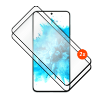 Ochranné sklo tvrzené sklo FIXED Full-Cover s aplikátorem pro Samsung Galaxy S26 FE, 2ks, černé
