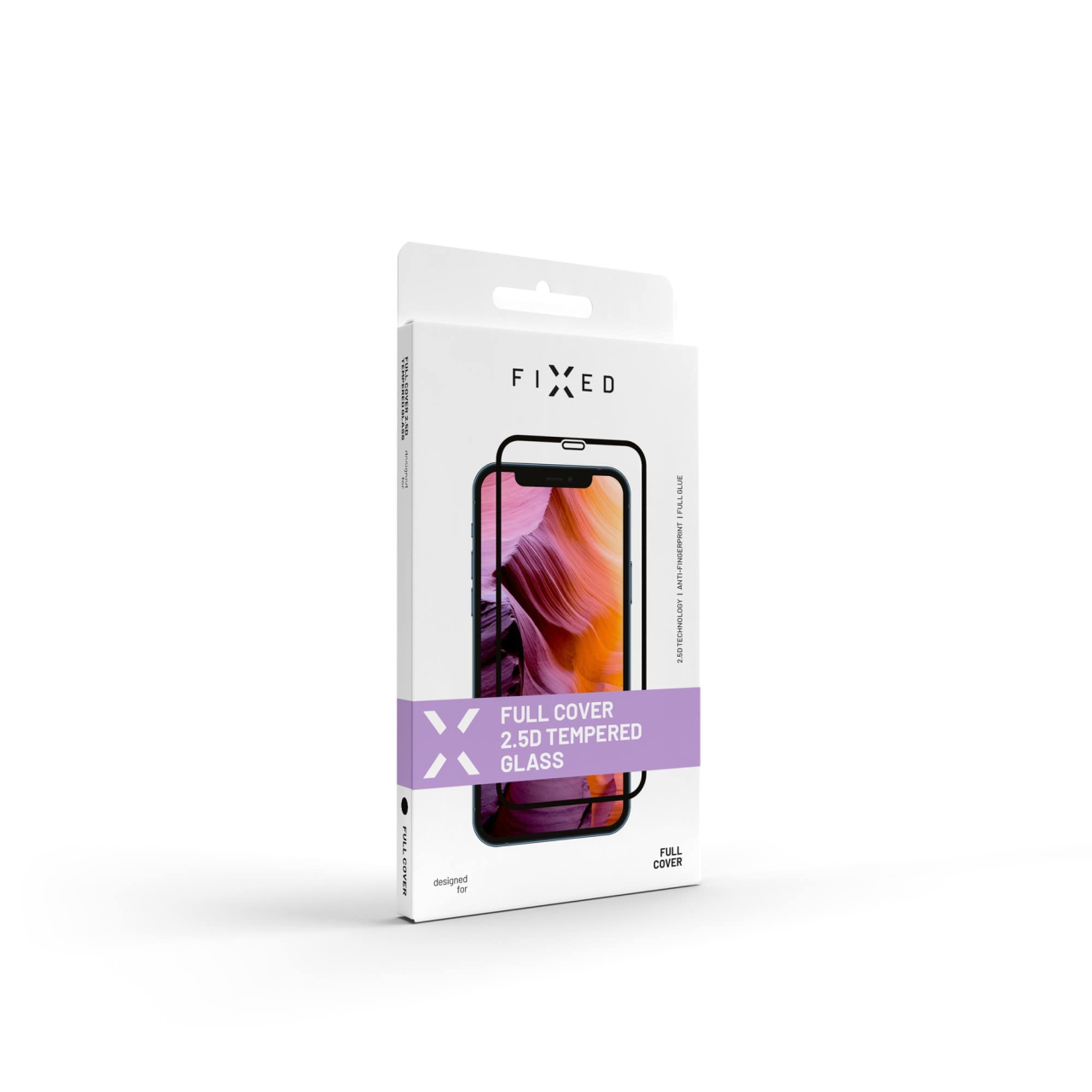 FIXED Full-Cover ochranné tvrzené sklo - Samsung Galaxy S22 5G/S23 s podporou čtečky v displeji, černé