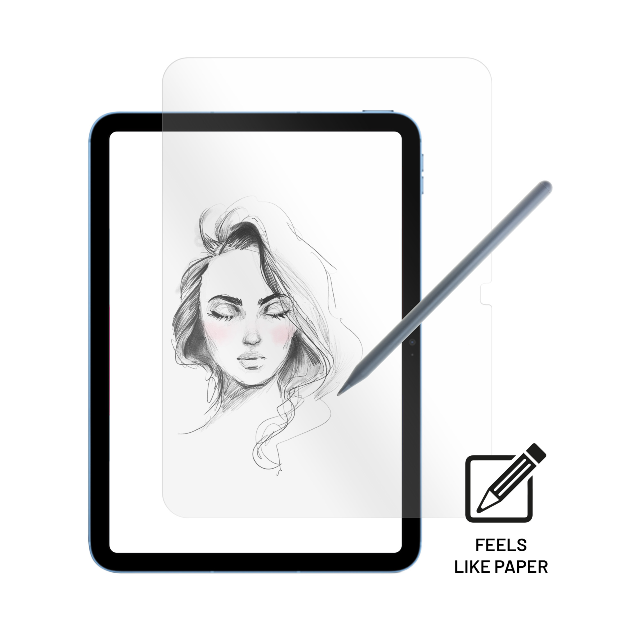 FIXED Ochranné tvrzené sklo PaperGlass Screen Protector pro Apple iPad 10,9" (2022)/iPad 11" (2025), čiré