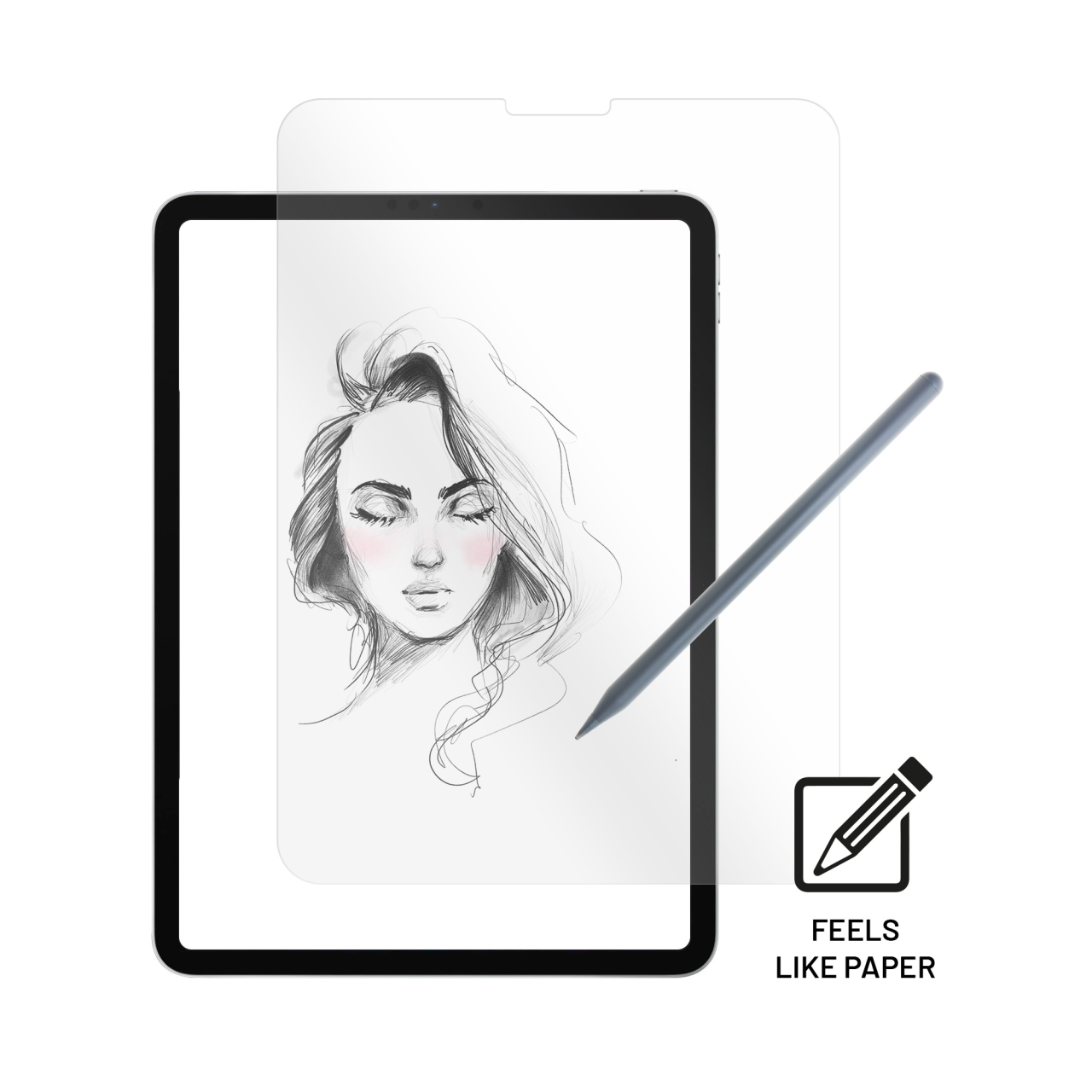 FIXED Ochranné tvrzené sklo PaperGlass Screen Protector pro Apple iPad Pro 11" (2018/2020/2021/2022), čiré
