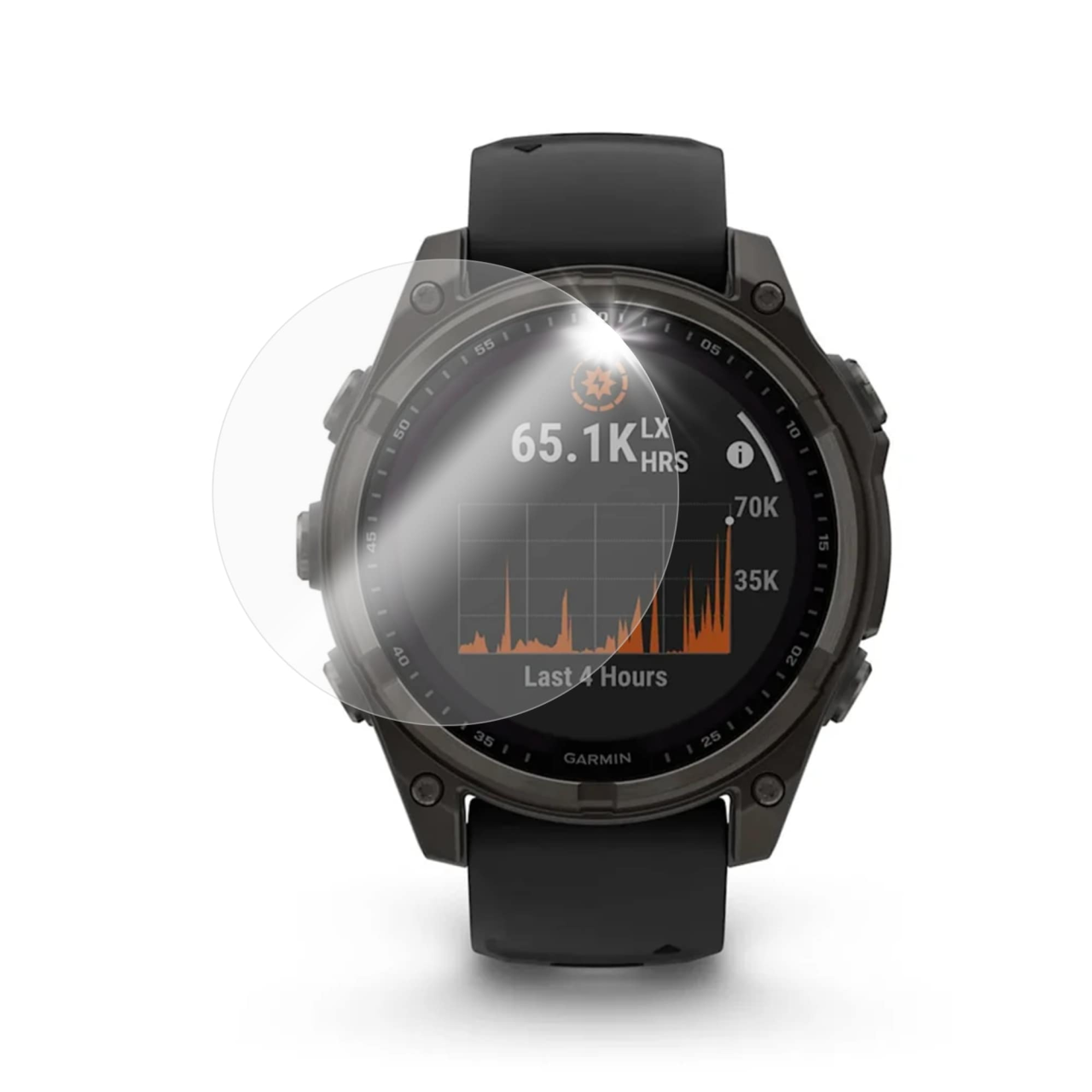 FIXED Ochranné tvrzené sklo pro smartwatch Garmin Fenix 8 (47mm), 2 ks v balení, čiré