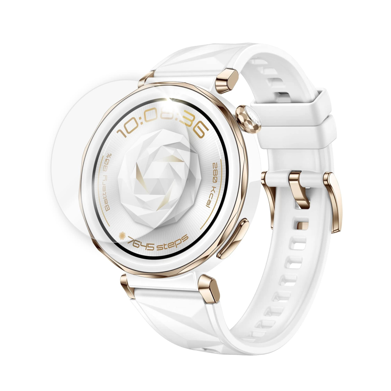 FIXED Ochranné tvrzené sklo pro smartwatch Huawei GT 5 Pro 42mm, 2 ks v balení, čiré