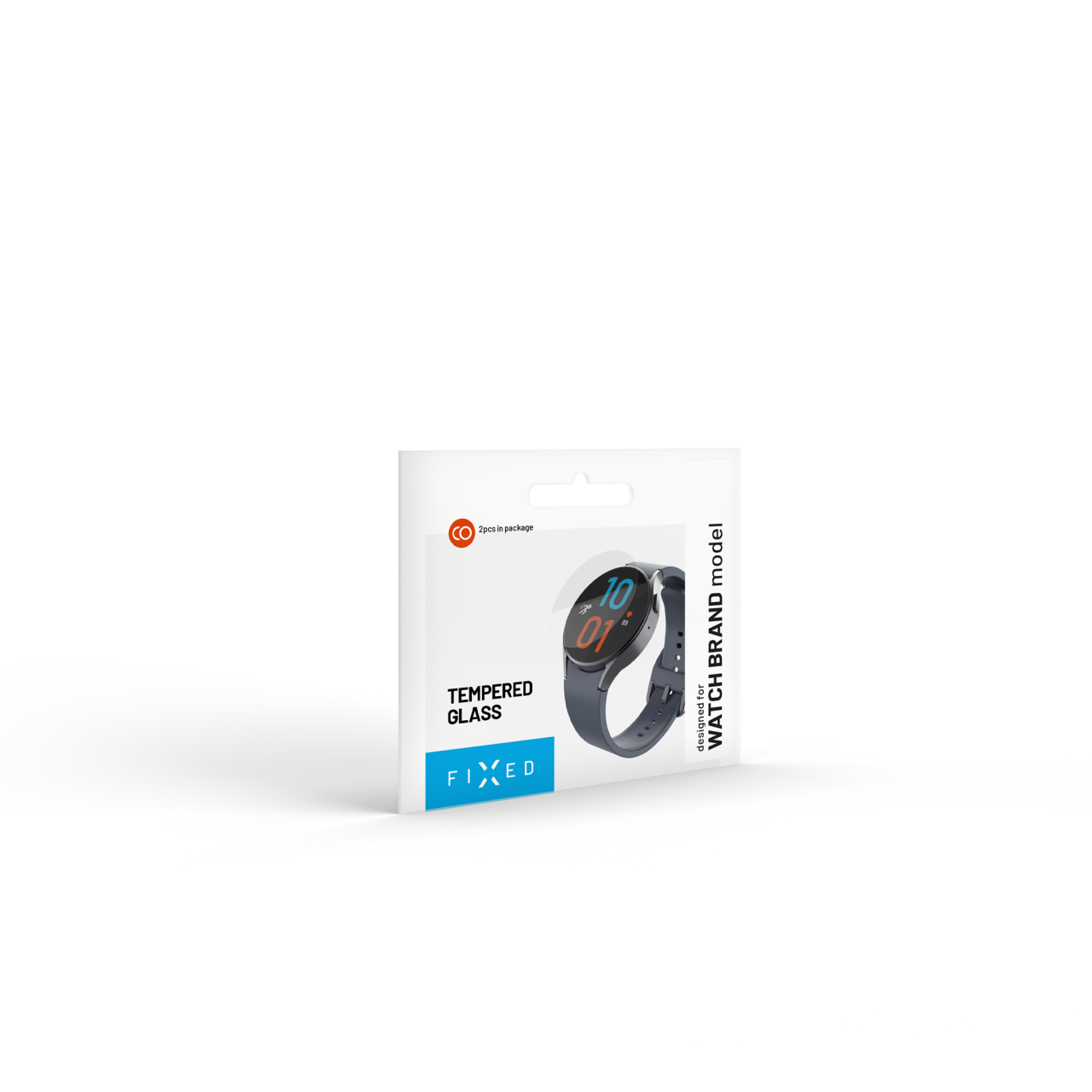 FIXED Ochranné tvrzené sklo pro smartwatch Huawei GT 5 Pro 46mm, 2 ks v balení, čiré