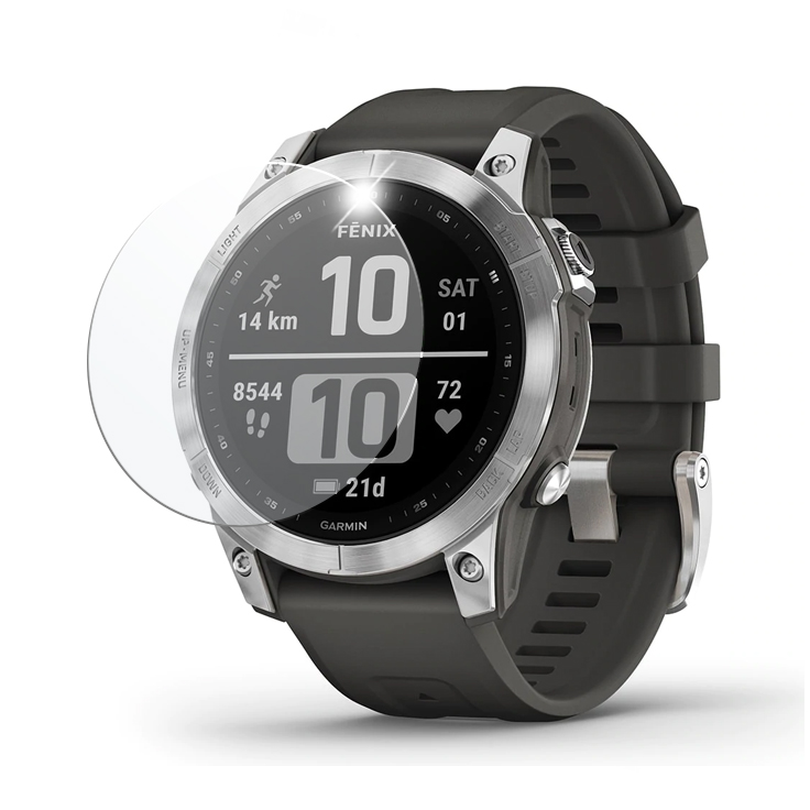 FIXED Ochranné tvrzené sklo pro smartwatch Garmin Fenix 7/Epix Gen 2, 2ks v balení, čiré