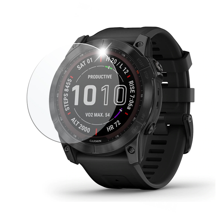 FIXED Ochranné tvrzené sklo pro smartwatch Garmin Fenix 7X, 2ks v balení, čiré