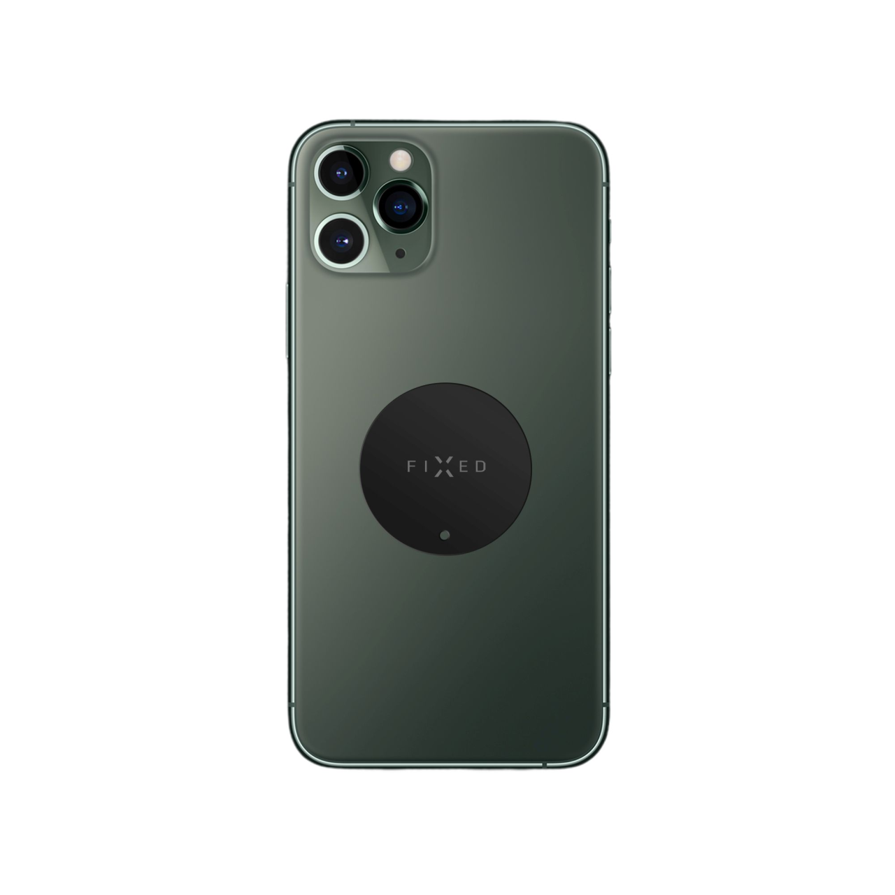 FIXED Sada náhradních plíšků k magnetickým držákům Icon Plates, černá