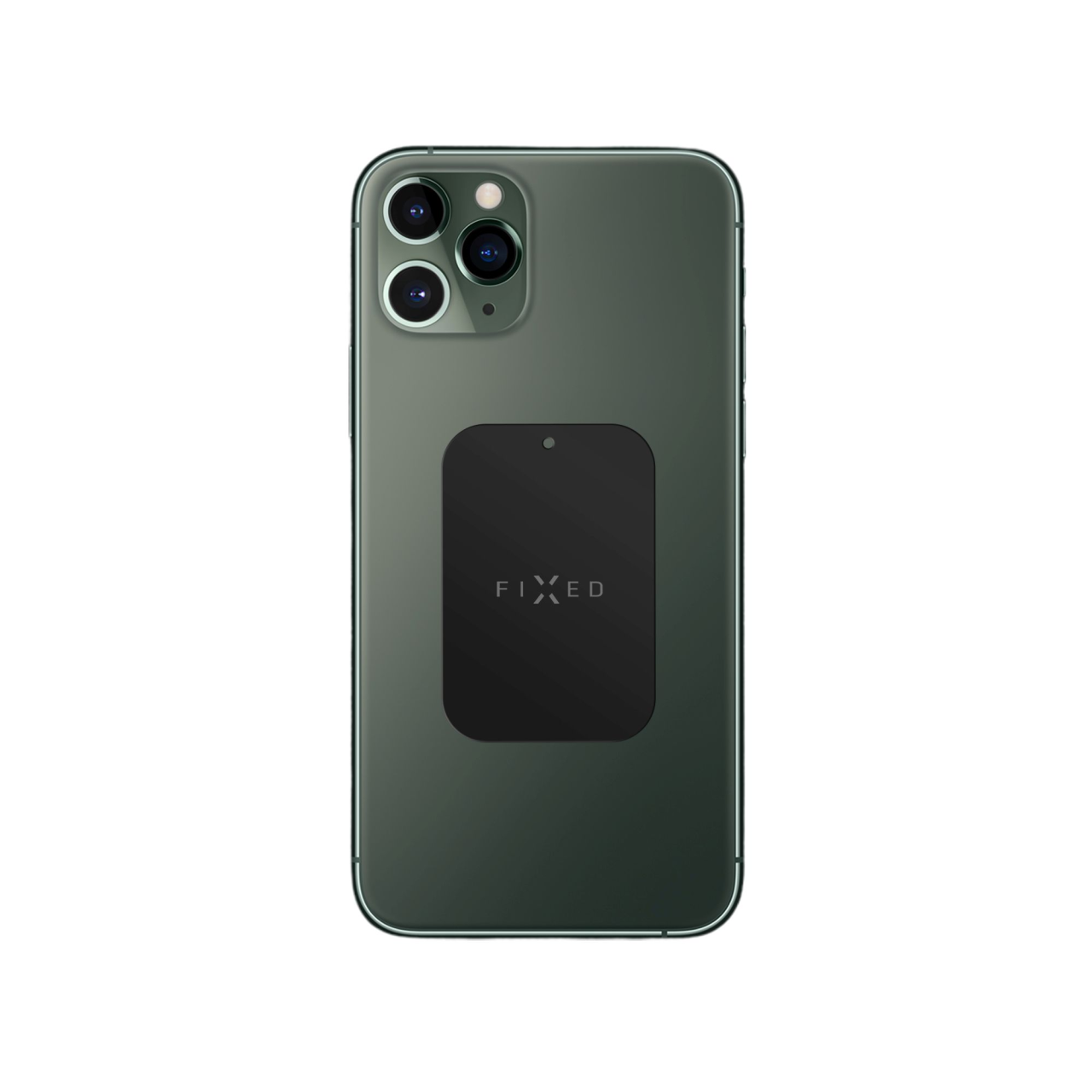 FIXED Sada náhradních plíšků k magnetickým držákům Icon Plates, černá