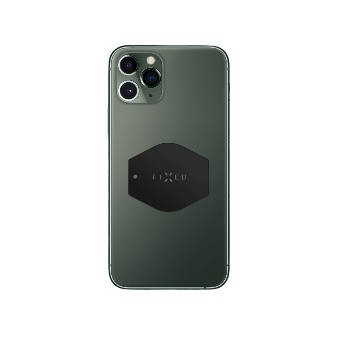 FIXED Sada náhradních plíšků k magnetickým držákům Icon Plates, černá