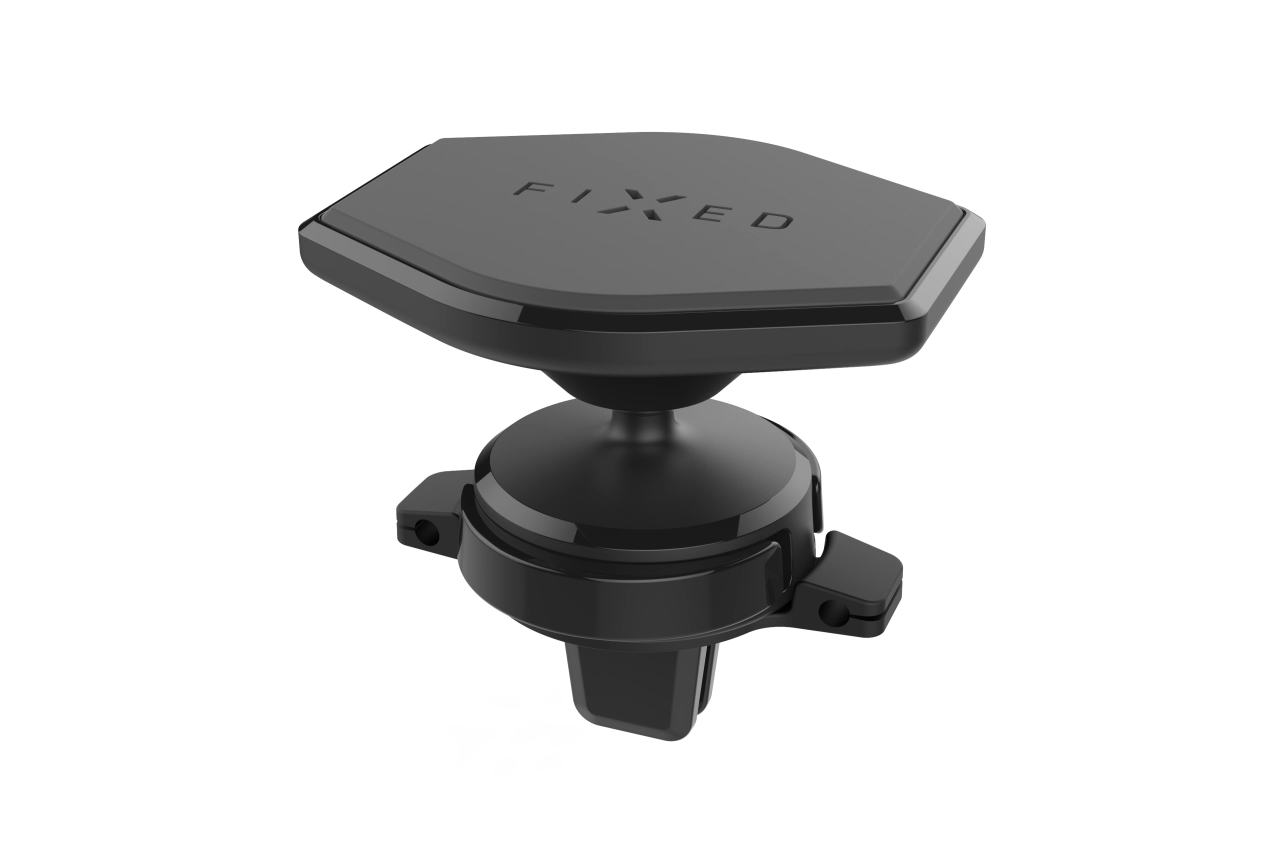 FIXED Magnetický držák Icon Air Vent do ventilace s kloubem, černý