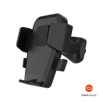 FIXED Univerzální držák do auta Iconiq Lock s úchytem do ventilační mřížky, černý