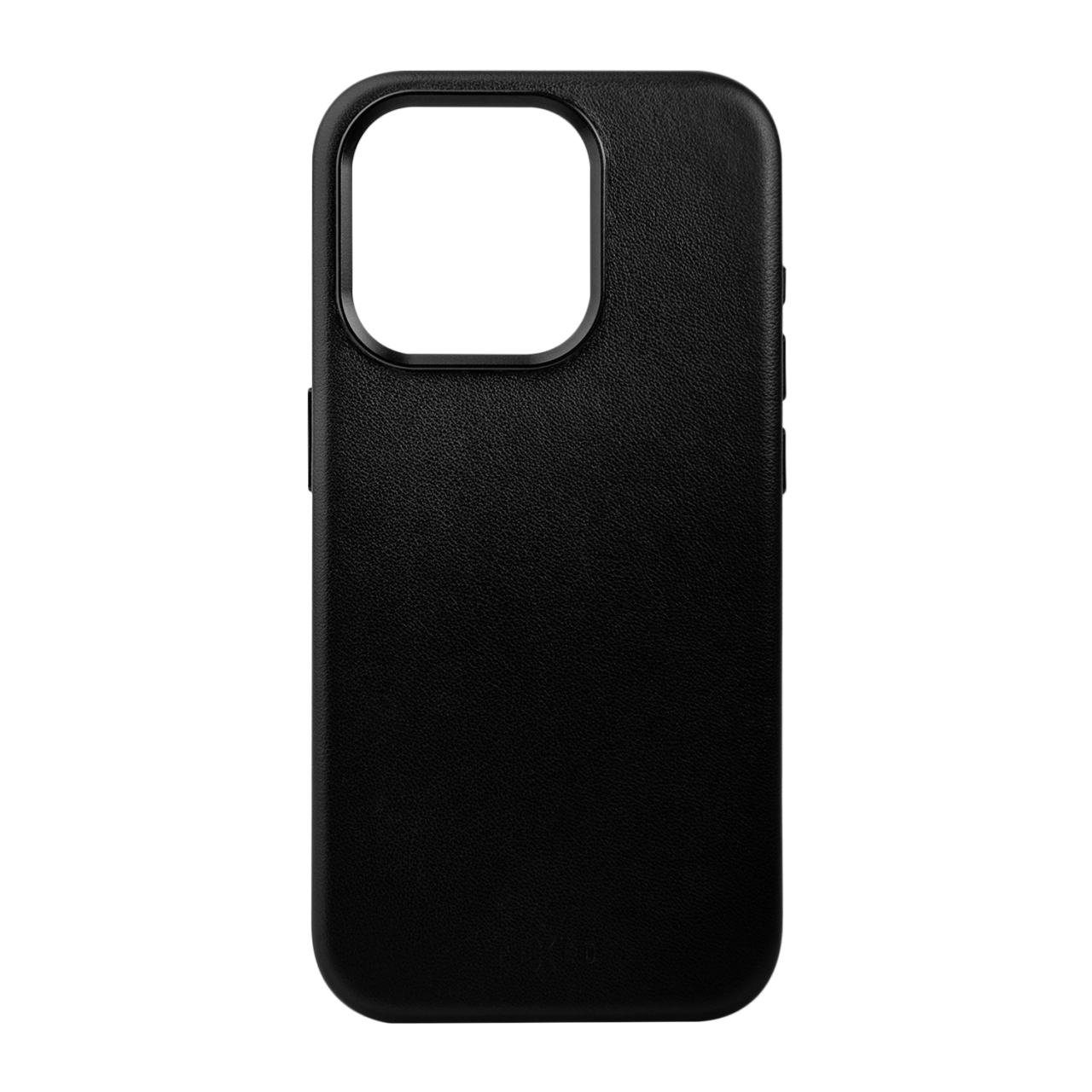 FIXED Kožený zadní kryt MagLeather s podporou MagSafe pro Apple iPhone 15 Pro Max, černý