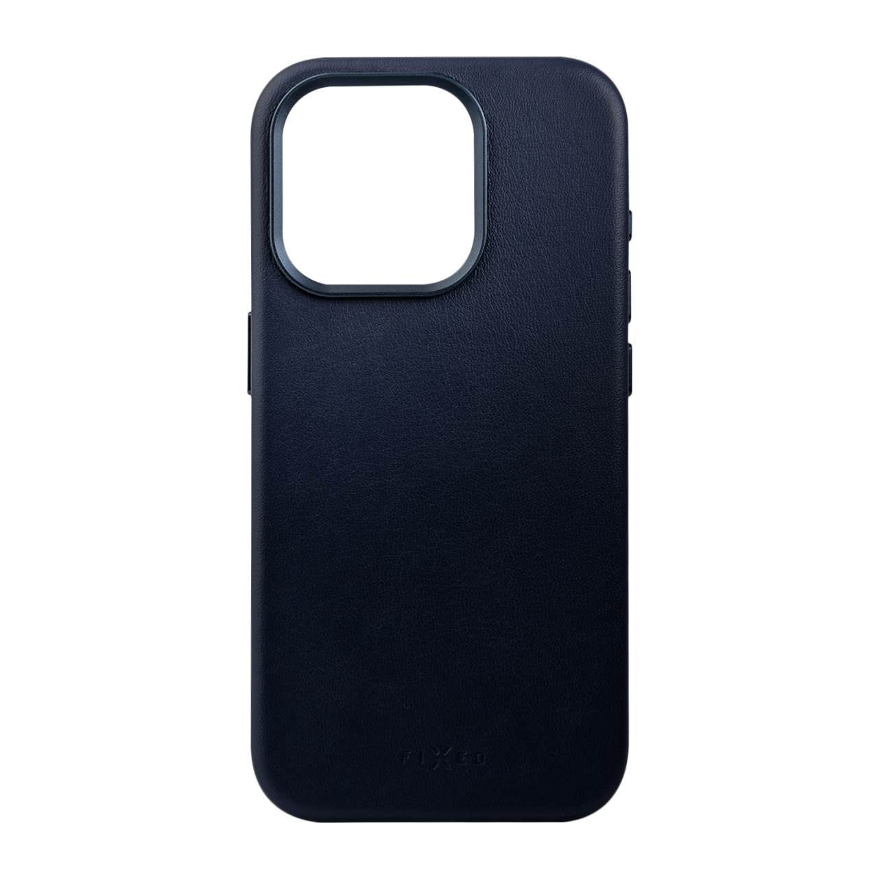 FIXED Kožený zadní kryt MagLeather s podporou MagSafe pro Apple iPhone 15 Pro Max, modrý