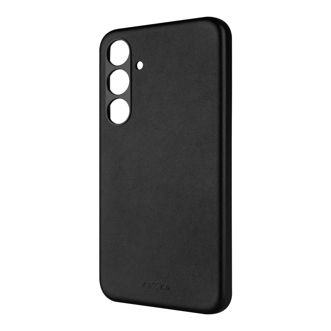 FIXED Kožený zadní kryt MagLeather s podporou MagSafe pro Samsung Galaxy S24+, černý