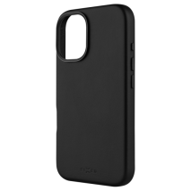 FIXED Kožený zadní kryt MagLeather s podporou MagSafe pro Apple iPhone 16, černý