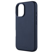 FIXED Kožený zadní kryt MagLeather s podporou MagSafe pro Apple iPhone 16, modrý