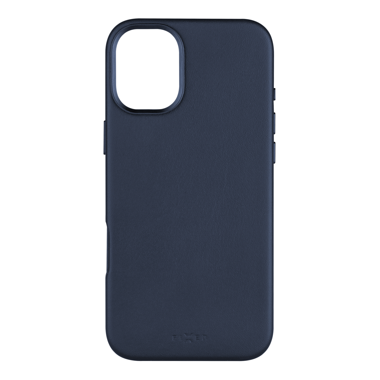 FIXED Kožený zadní kryt MagLeather s podporou MagSafe pro Apple iPhone 16 Plus, modrý