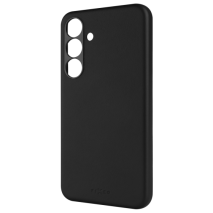 FIXED Kožený zadní kryt MagLeather s podporou MagSafe pro Samsung Galaxy S25+, černý