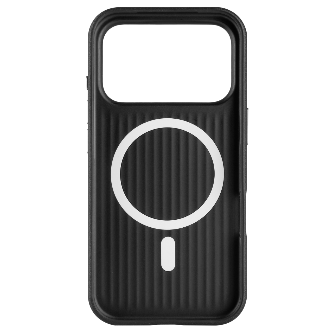 Kryt FIXED MagLeather pro Apple iPhone 17 Pro, z veganské kůže s podporou MagSafe, černý