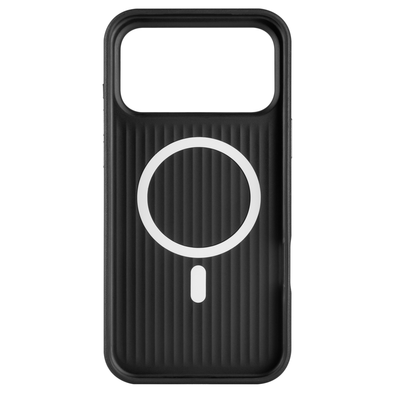 Kryt FIXED MagLeather pro Apple iPhone 17 Pro Max, z veganské kůže s podporou MagSafe, černý