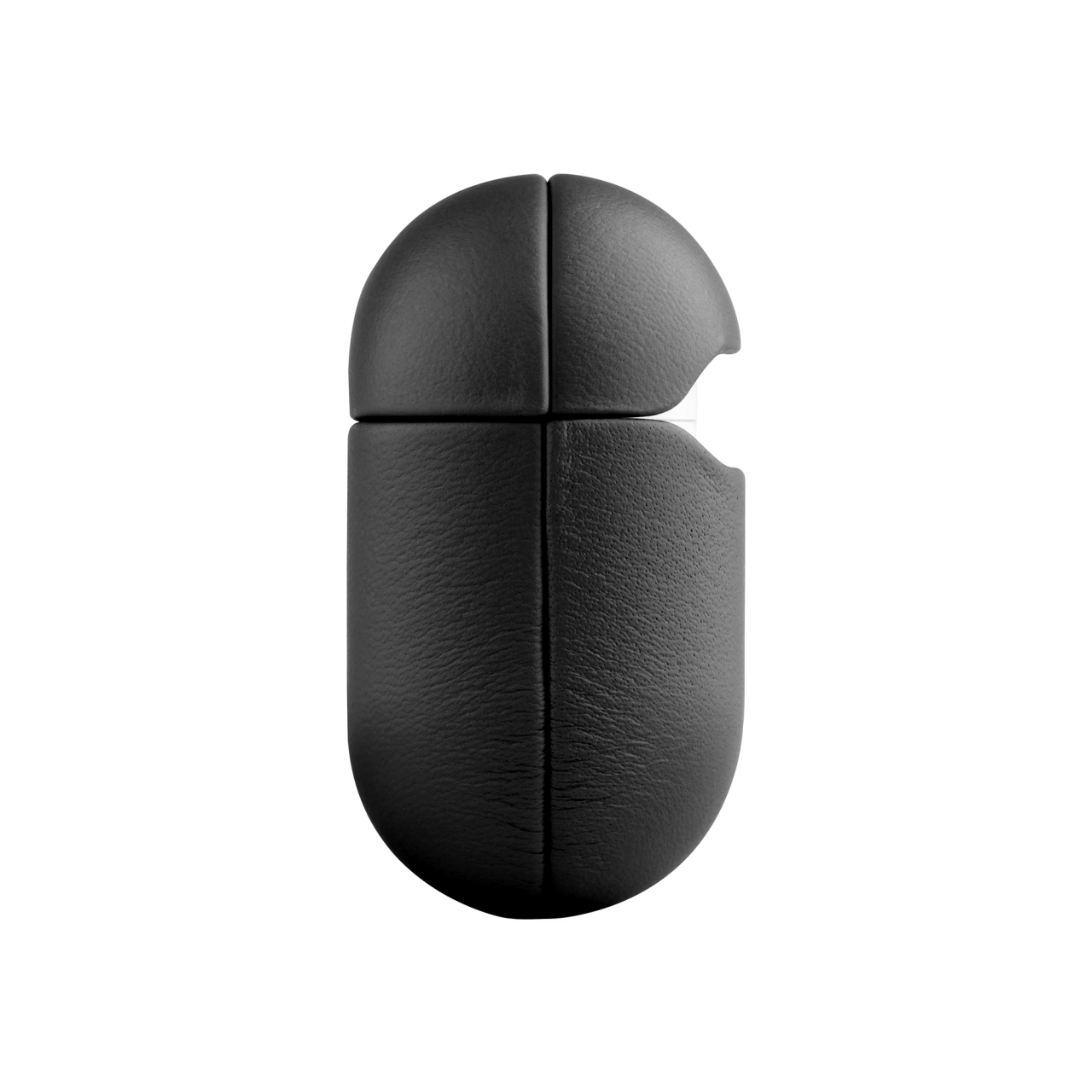 FIXED Kožené pouzdro PodsLeather pro Apple AirPods 4, černé